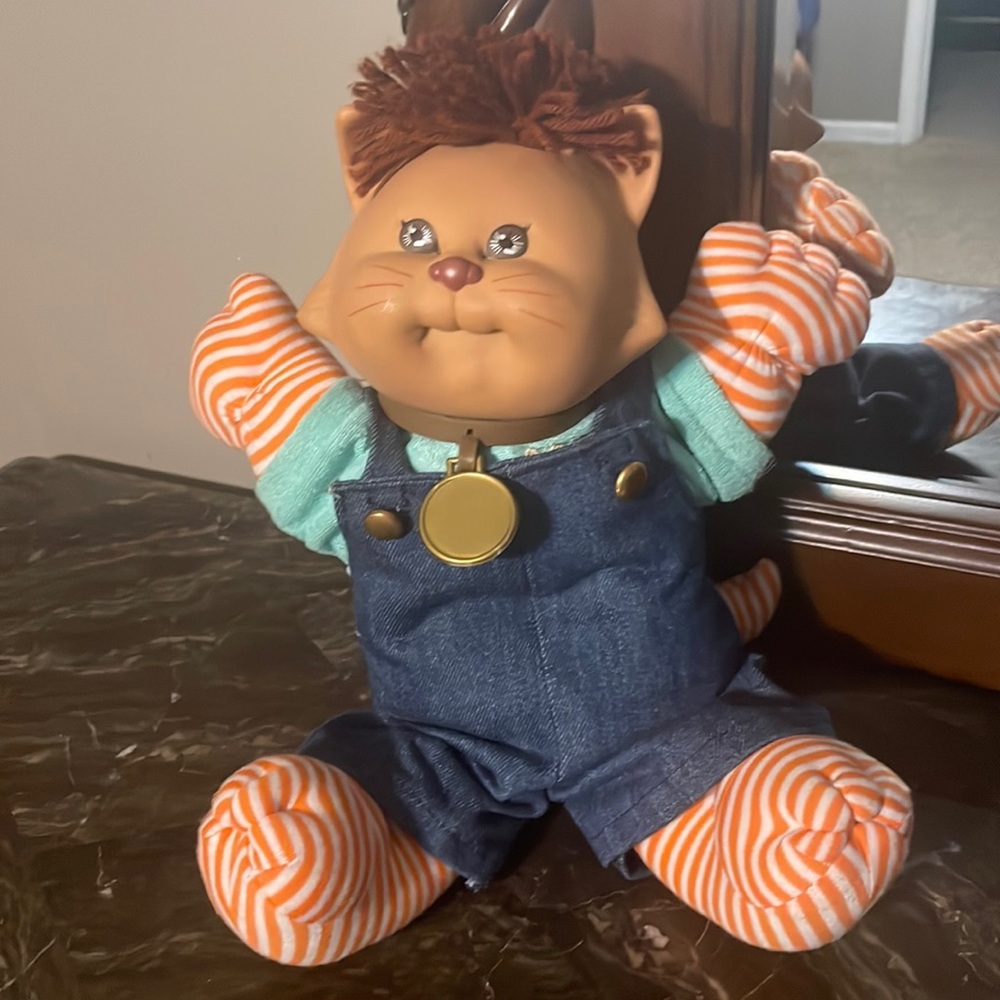 Vintage Cabbage Patch Kids Koosas Coleco 1983 Wykoosa Valley Cat Doll